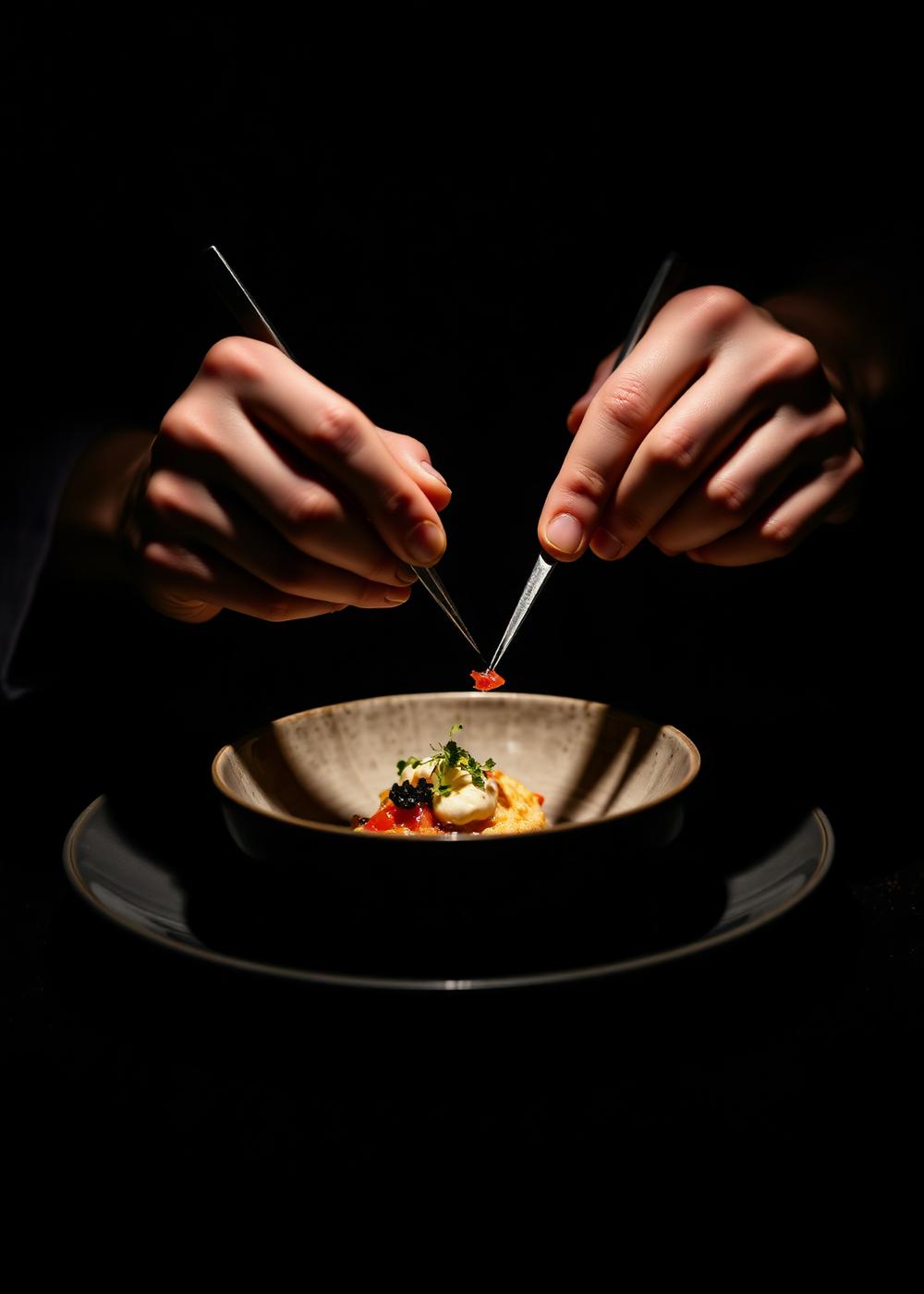 Chef in kitchen
