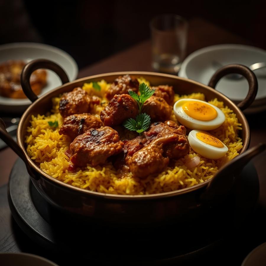 Hyderabadi Chicken Biryani
