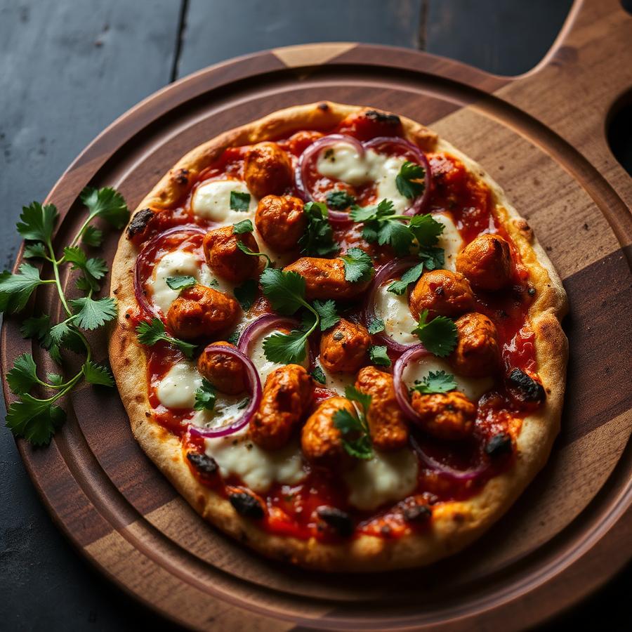 Tandoori Chicken Pizza